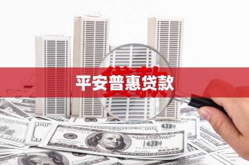 那玛夏平安普惠贷款