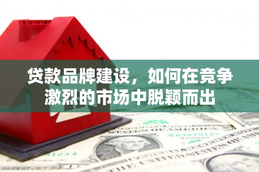曹妃甸贷款品牌建设，如何在竞争激烈的市场中脱颖而出