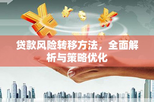泽库贷款风险转移方法，全面解析与策略优化
