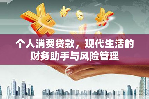 西陵个人消费贷款，现代生活的财务助手与风险管理