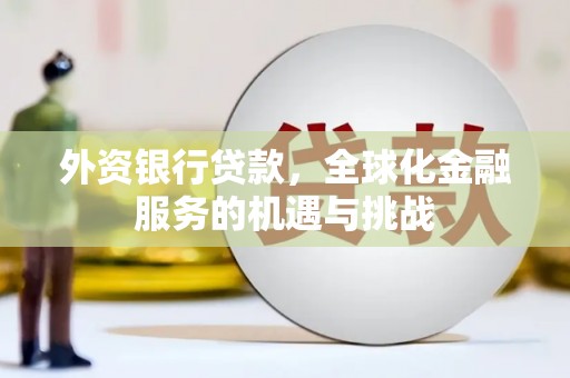 德保外资银行贷款，全球化金融服务的机遇与挑战