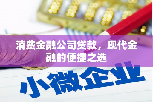 禄丰消费金融公司贷款，现代金融的便捷之选