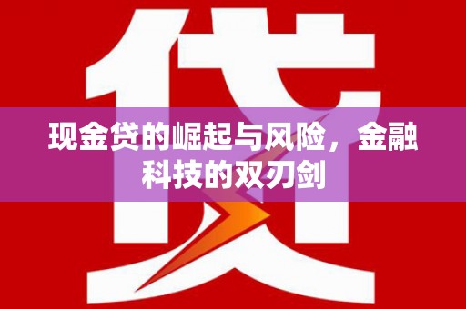 弥陀现金贷的崛起与风险，金融科技的双刃剑