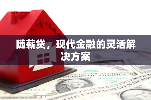 滦南随薪贷，现代金融的灵活解决方案