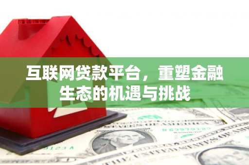 莒南互联网贷款平台，重塑金融生态的机遇与挑战