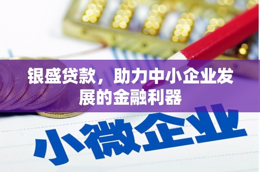 图木舒克银盛贷款，助力中小企业发展的金融利器