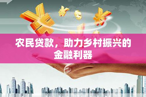 万里农民贷款，助力乡村振兴的金融利器