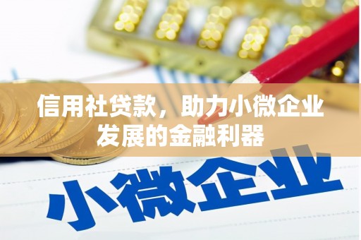 迁安市信用社贷款，助力小微企业发展的金融利器