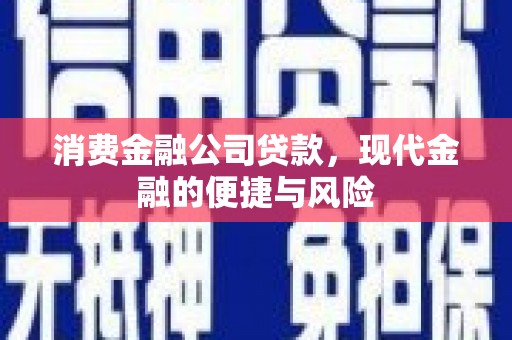 云岩消费金融公司贷款，现代金融的便捷与风险