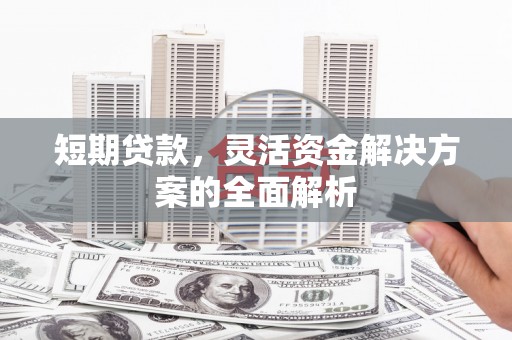 城东短期贷款，灵活资金解决方案的全面解析