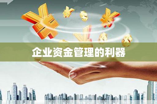 泗阳企业资金管理的利器