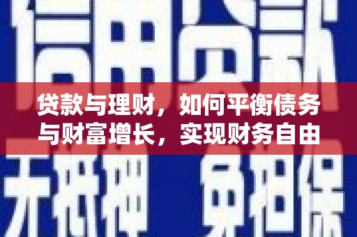 南长贷款与理财，如何平衡债务与财富增长，实现财务自由